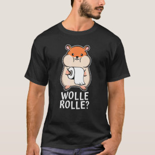 Camiseta Rolha de Papel de Banheira de Hamster