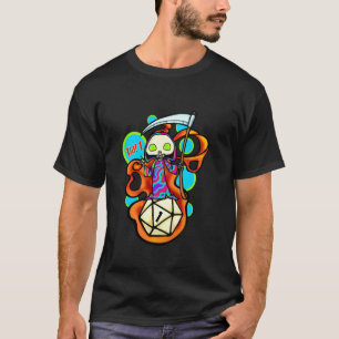 Camiseta Roll 1, Falha Crítica, Acho Que Vou Morrer, Dungeo