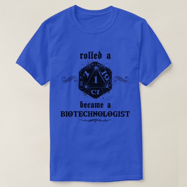 Camiseta Roll Biotecnist sem Sorte (Frente do Design)