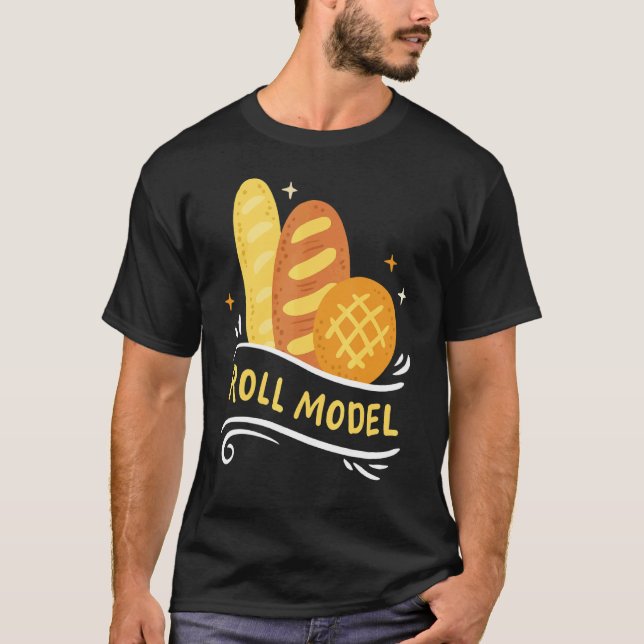 Camiseta Roll de pão de padeiro (Frente)