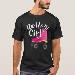 Camiseta Roll Girl Letu2019s Roll Rollerskating Legal Roll
