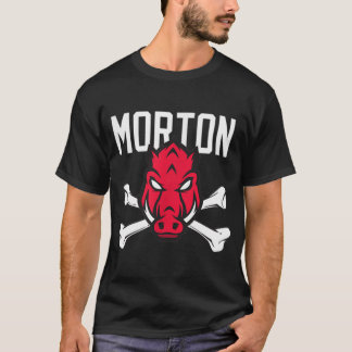 Camiseta Roll Hogs Morton High Football Potters Crossbones