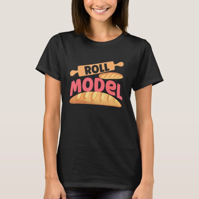 Camiseta Roll Modelo Baking Bread (Frente)