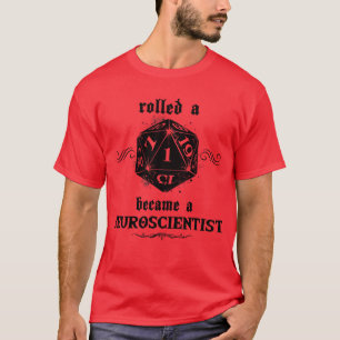Camiseta Roll Neurocientista sem sorte