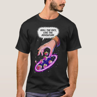 Camiseta Roll the Dice, Live the Adventure