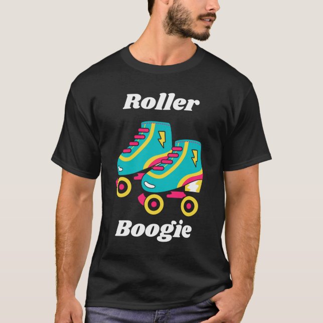 Camiseta Roller Boogie Retro T-Shirt (Frente)
