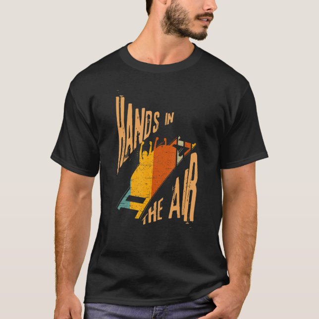 Camiseta Roller Coaster Hands In the Air (Frente)