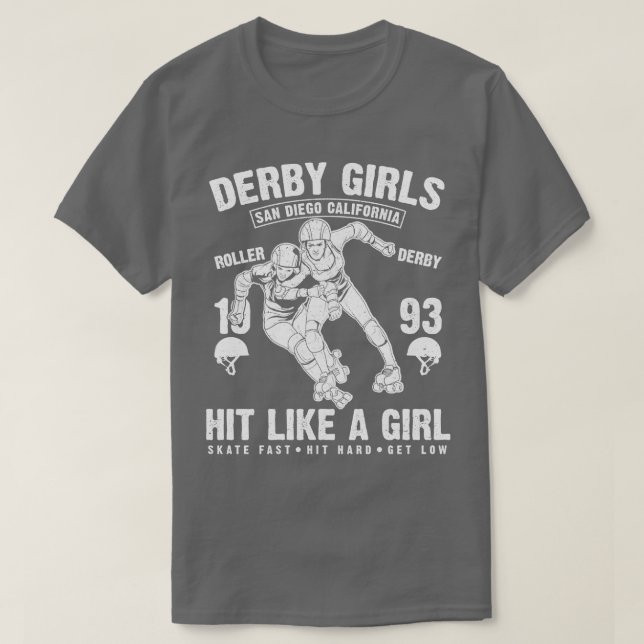 Camiseta Roller Derby Girls (Frente do Design)