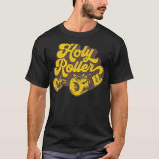 Camiseta Roller Derby Skate Sagrado Roller Distante