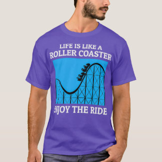 Camiseta Roller Porta copos Amusement Park Engraçado Dizend