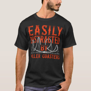 Camiseta Roller Porta copos Amusement Park facilmente distr