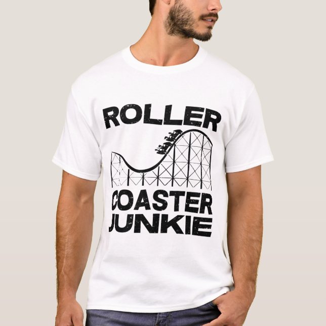 CAMISETA ROLLER PORTA COPOS JUNKIE (Frente)