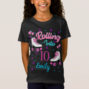 Camiseta Roller Skate Skating Custom Birthday McAfee