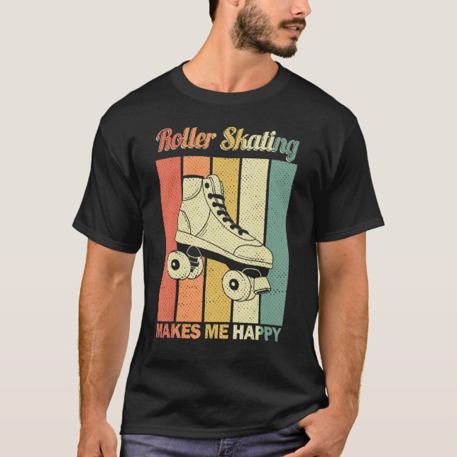 Camiseta Roller Skates Raparigas Skates Inline (Frente)