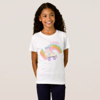 Roller Skating Birthday Personalized T-Shirt