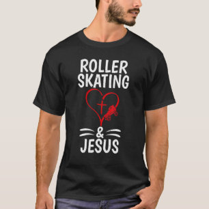 Camiseta Roller Skating e Jesus Roller Skating