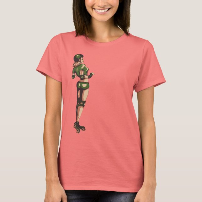 Camiseta Rollergirl tee (Frente)