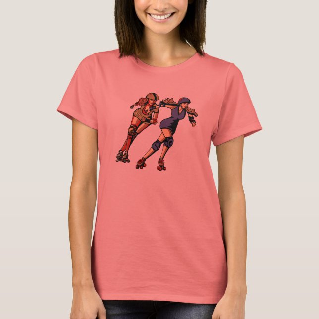 Camiseta Rollergirl tee (Frente)