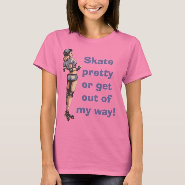 Camiseta Rollergirl tee (Frente)