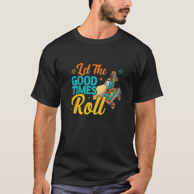Camiseta Rollerskates retrorreflectores Rastreamento do cil (Frente)