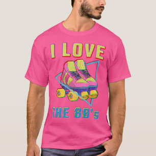 Camiseta Rollerskates T Shirt Vintage Roller Skate D