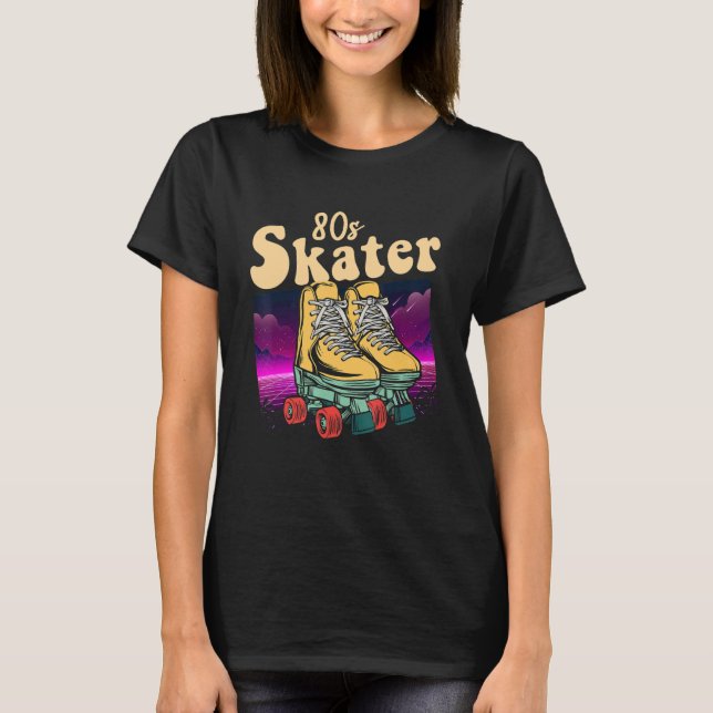 Camiseta Rollerskating 80 Skates 70s P (Frente)