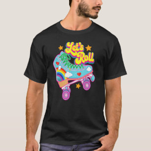 Camiseta Rollerskating Cute Rollerskating Skater