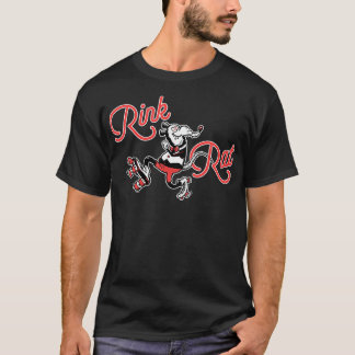Camiseta RollerSkating Funky Rink Rat Retro 60s