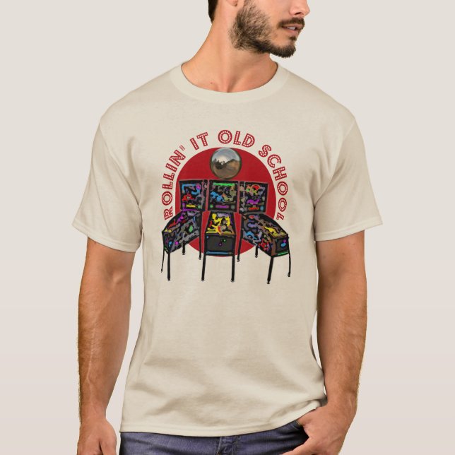 Camiseta Rollin ele velha escola (Frente)