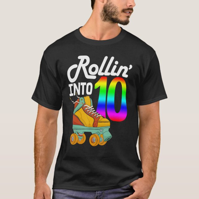 Camiseta Rollin Em 10 Mulheres Povoando Calçados (Frente)