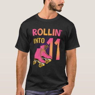 Camiseta Rollin' Em 11 Roller Girl 11 Sk
