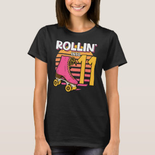 Camiseta Rollin' Em 11 Roller Girl 11 Sk