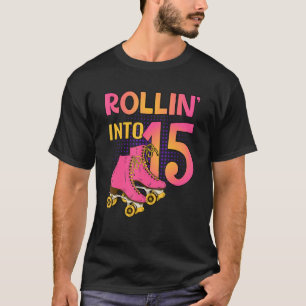 Camiseta Rollin' Em 15 Roller Girl 15 Sk