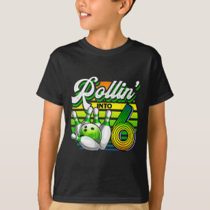 Camiseta Rollin' para 6 Parte de Aniversário da 6 da Bola d