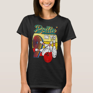 Camiseta Rollin para 9 Boliches Festa de aniversário 9º ani