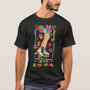 Camiseta Rollin' para Skates de Mushroom do Sexto Grau Crea
