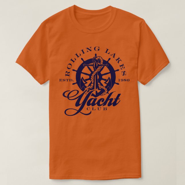 Camiseta Rolling Lagos Yacht Club (Frente do Design)