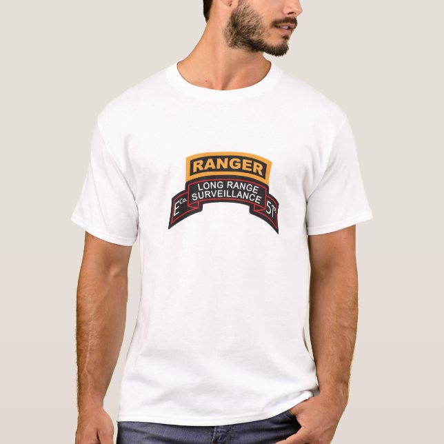 Camiseta Rolo da infantaria LRS de E Co 51st, aba da guarda (Frente)