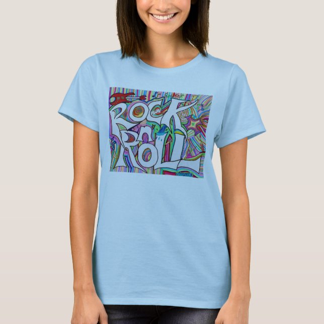 Camiseta rolo da rocha n (Frente)