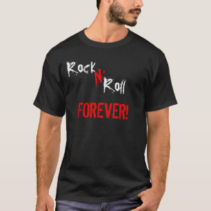 Camiseta Rolo de N da rocha para sempre!