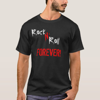 Camiseta Rolo de N da rocha para sempre!