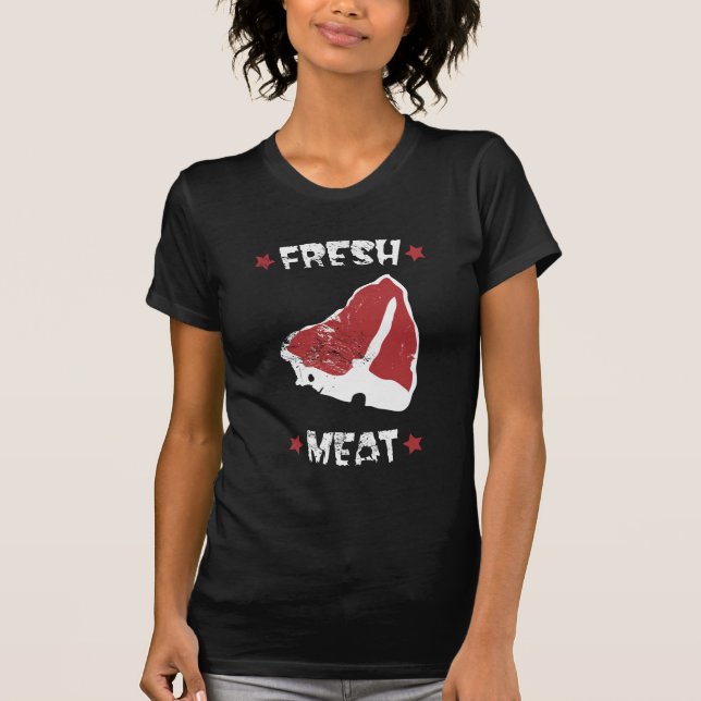 Camiseta Rolo Derby - carne fresca (Frente)