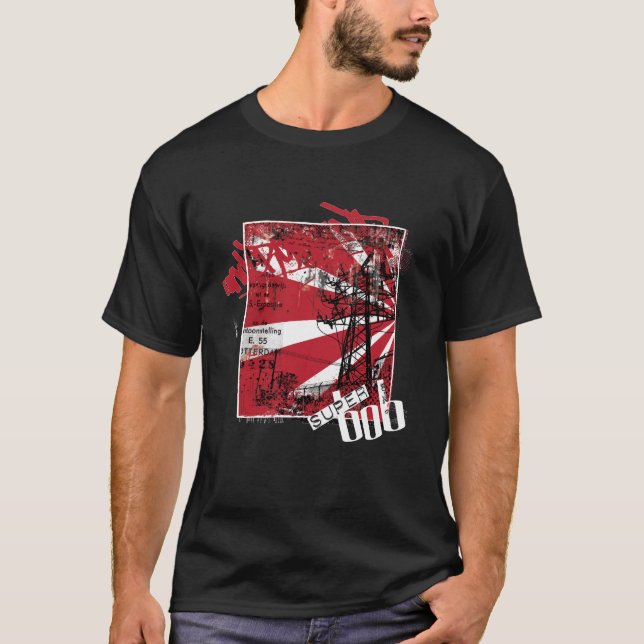 Camiseta Rolo-Homens da rocha n (Frente)
