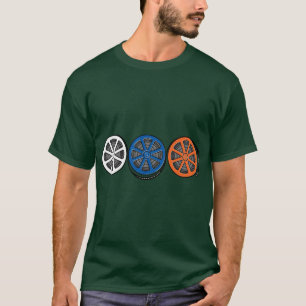 Camiseta Rolos de filme e cinema para amigo retro fã de cin
