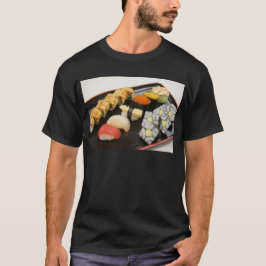 Camiseta Rolos de Sushi Gergelim Gengibre Wasabi Cozinha Ja