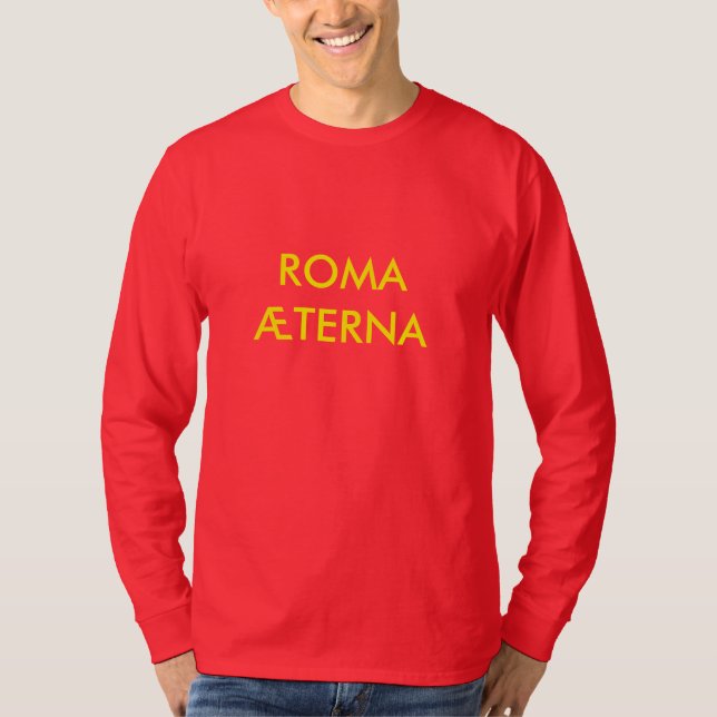 CAMISETA ROMA ÆTERNA CAMISIA (Frente)