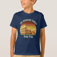 Roma Colosseum Costume Itália Trip Sunset Kids