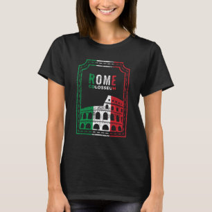 Camiseta Roma Colosseum Itália Itália Romano Anc