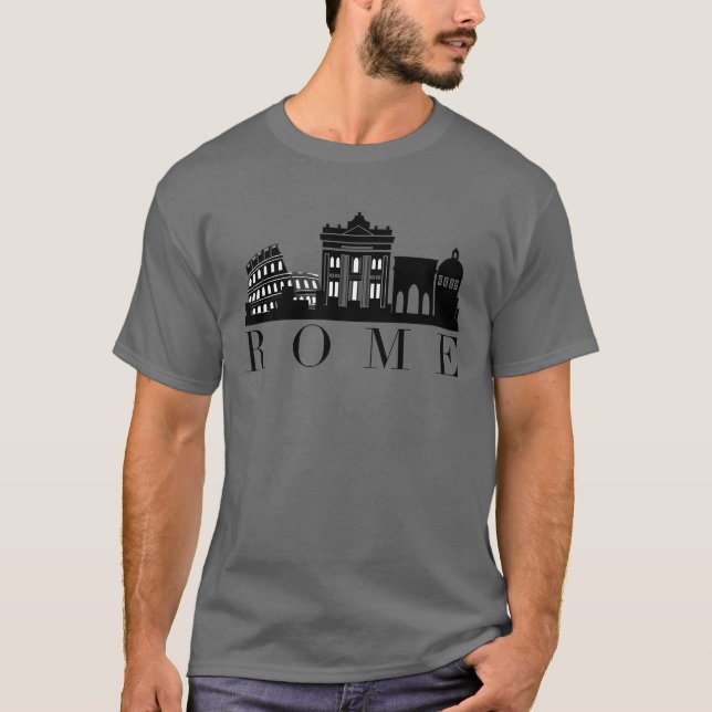 Camiseta Roma engraçado (Frente)