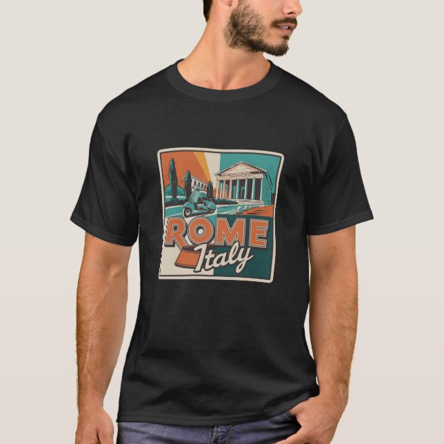 Camiseta Roma Entusiasta Dream Design (Frente)